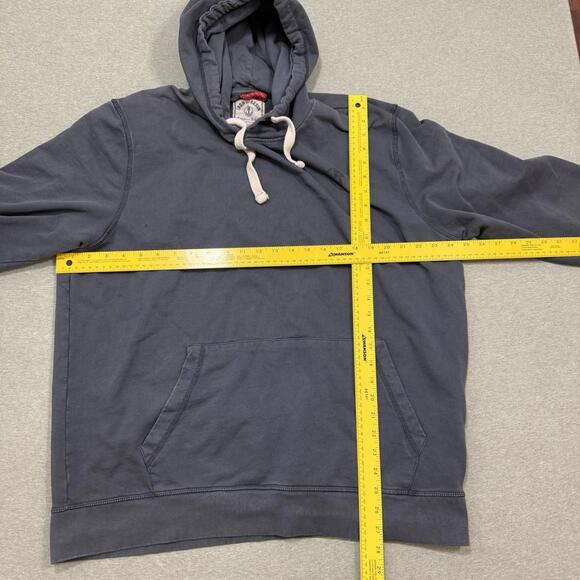 Iron & Resin Hoodie Mens 2XL Blue Classiccore - Picture 5 of 9
